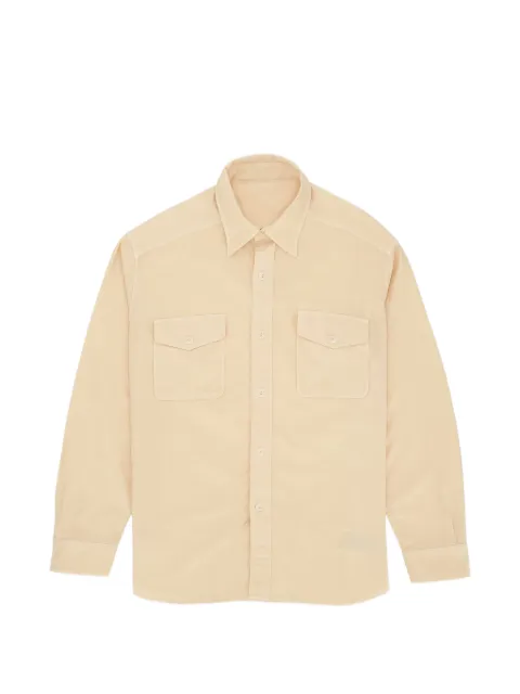 Fortela Cpo twill chest-pocket shirt