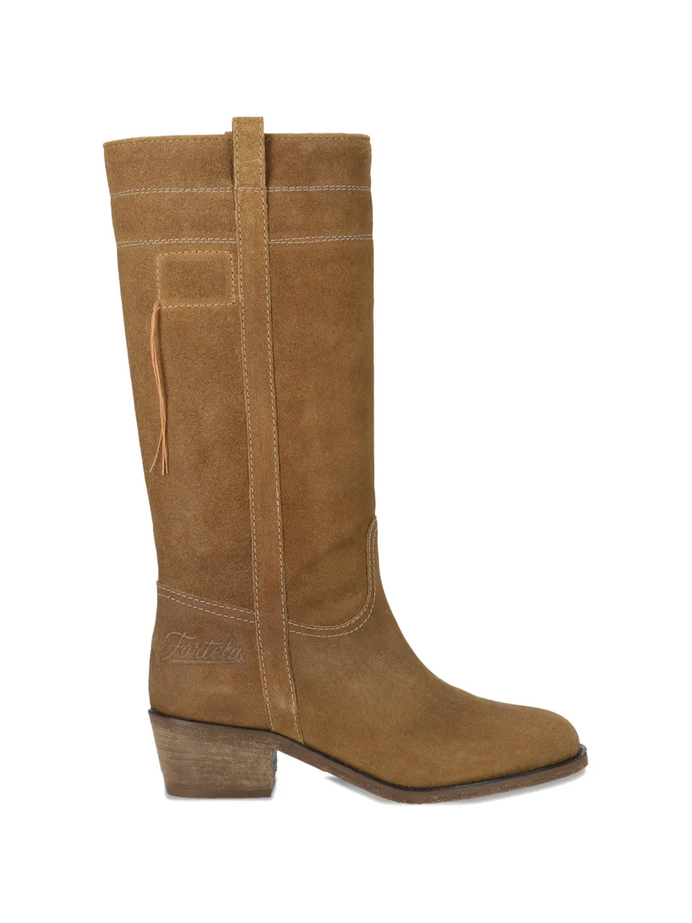 Fortela Camperos suede boots - Marrone