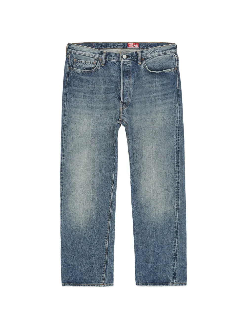 Fortela 992 Johnny high-waist jeans - Blu