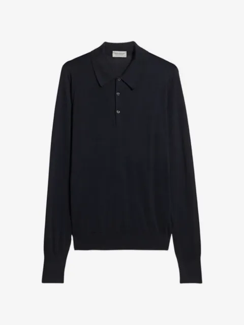 Fortela Finchley button cotton polo shirt