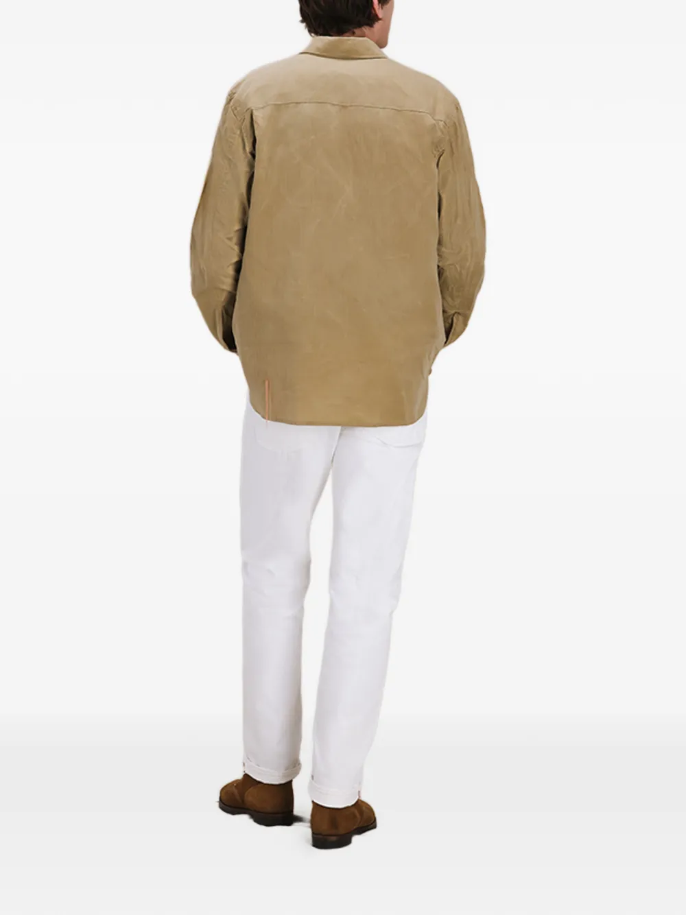  Fortela Mark Pocket Overshirt - Neutrals 