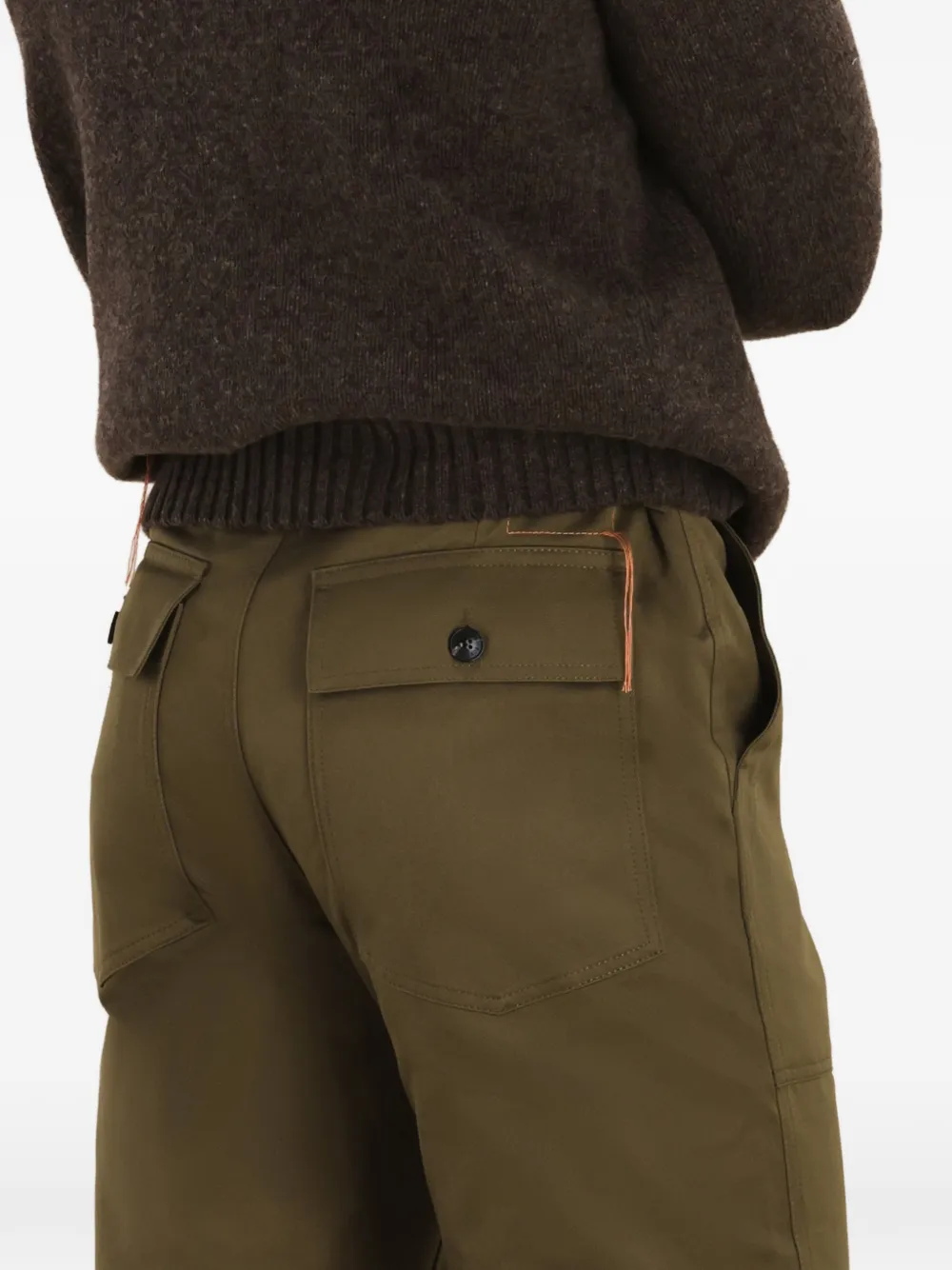 Fortela Newfatigue broek met opgestikte zak Groen