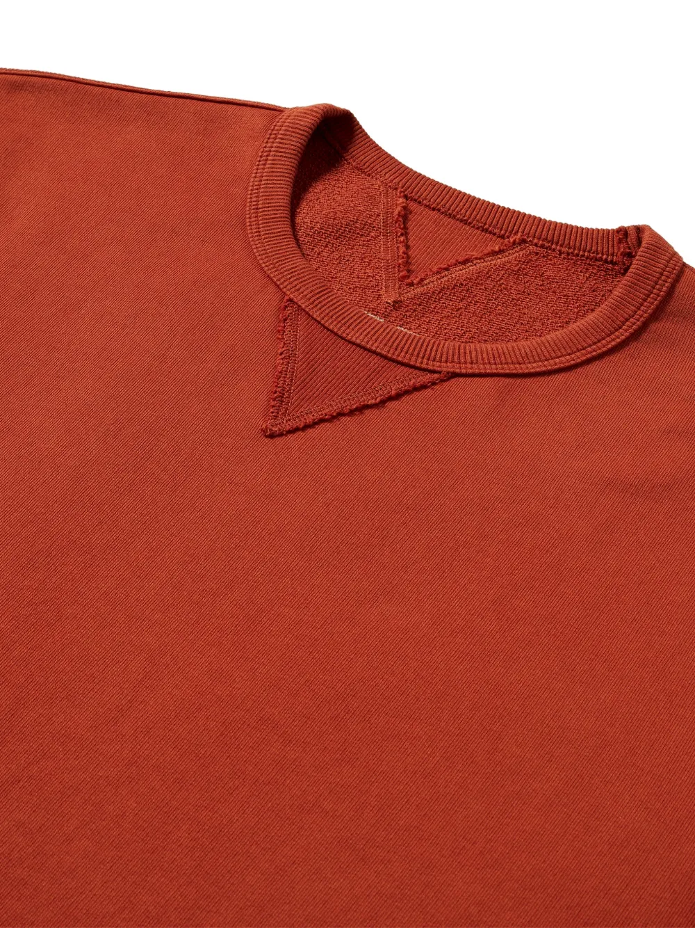 Fortela Harvard sweater met raglan mouwen en ronde hals Rood