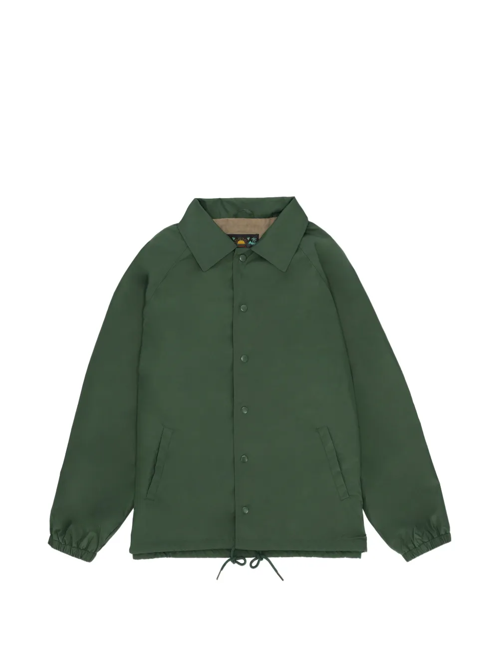 Fortela Coach embroidered-patch drawstring jacket - Verde