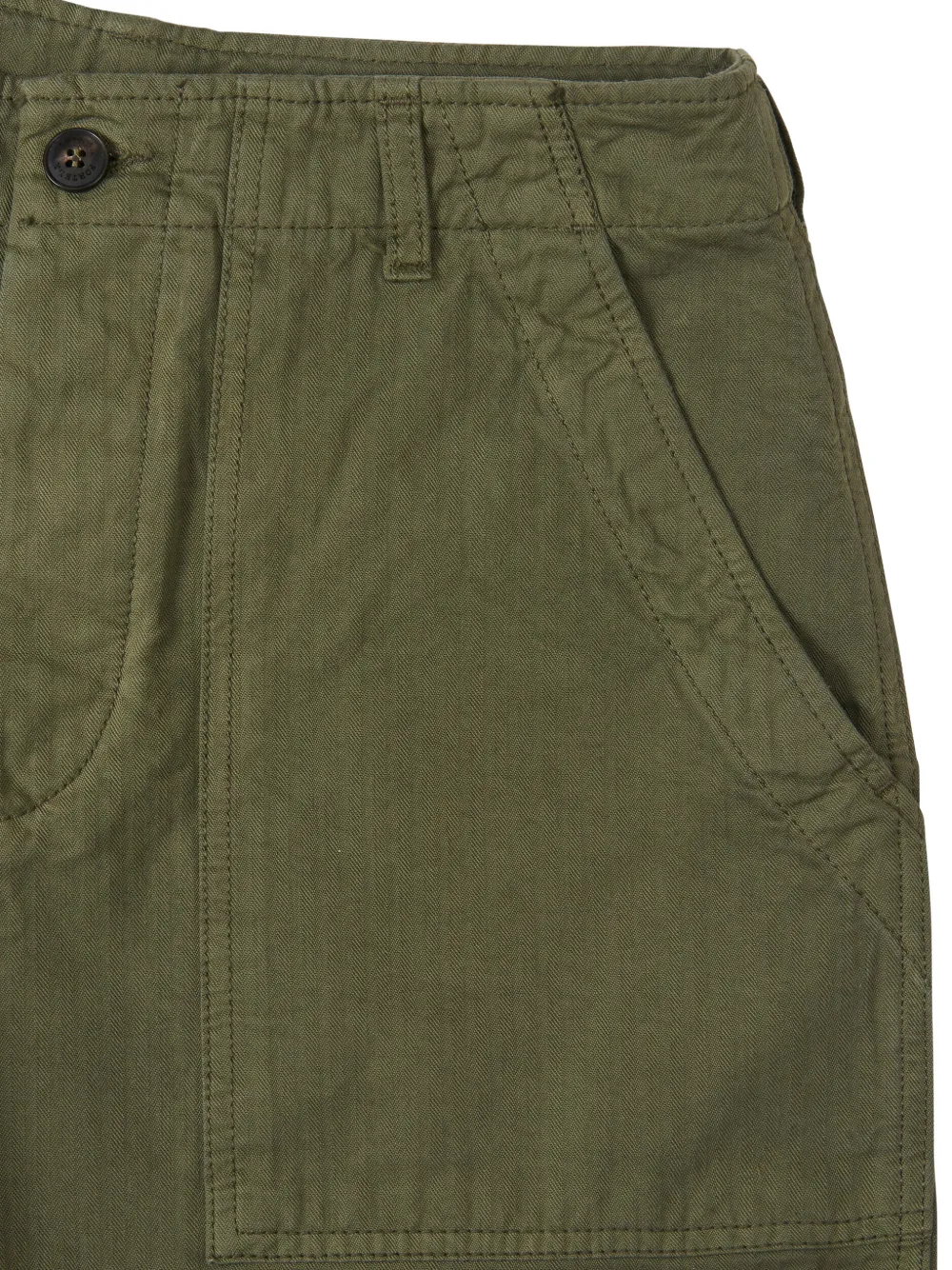  Fortela Patch-pocket Trousers - Green 