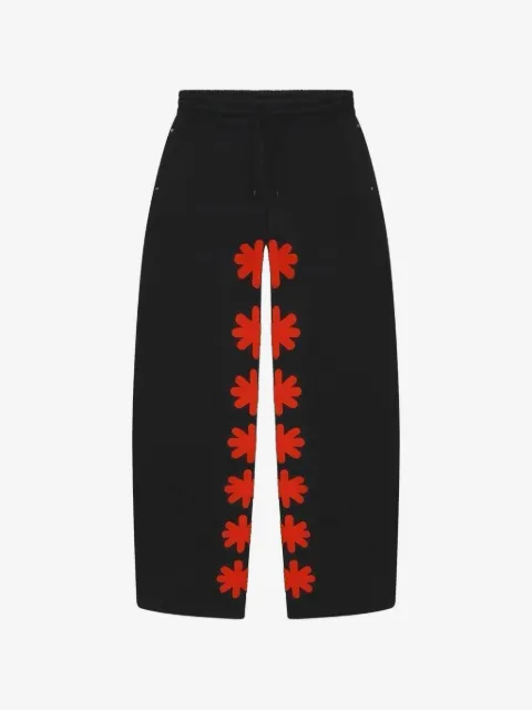 LOSTSHDWS logo floral trousers