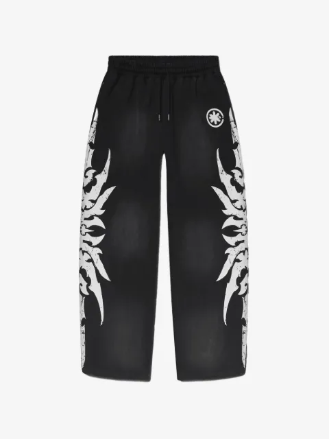 LOSTSHDWS graphic-print trousers