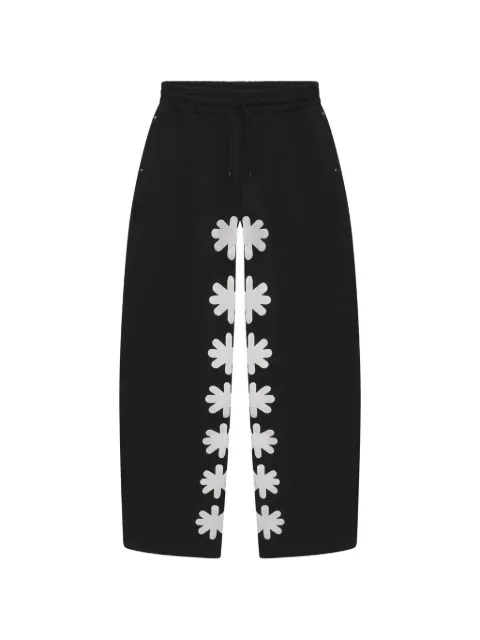 LOSTSHDWS flower-embroidered trousers