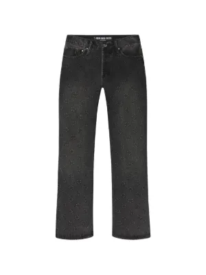 LOSTSHDWS embossed-logo Jeans | Blue | FARFETCH PH