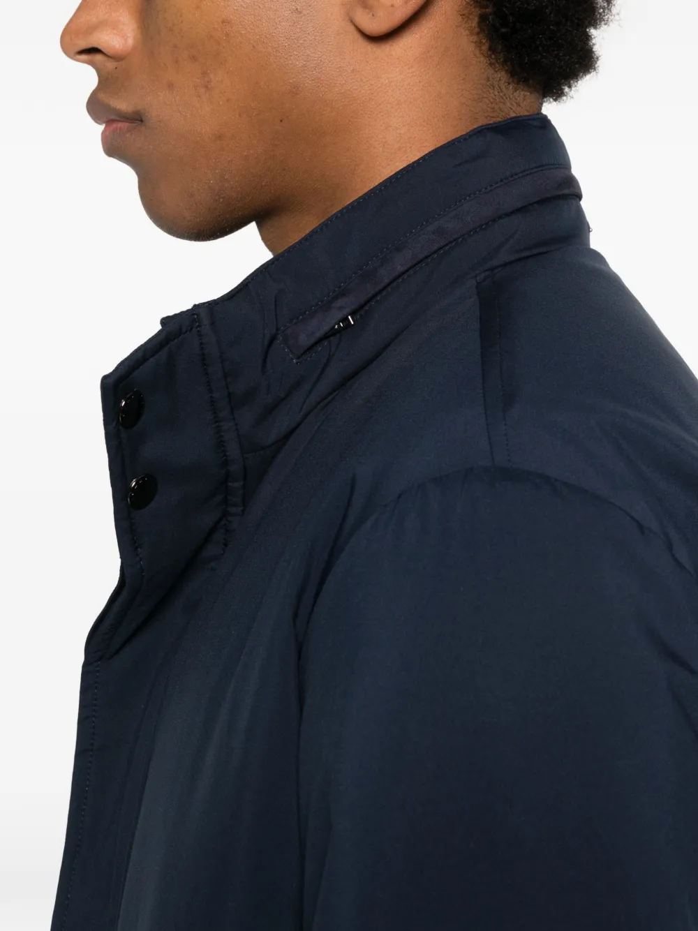 Paul & Shark Button-up jack Blauw