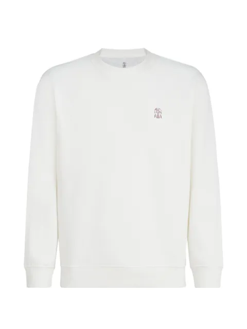 Brunello Cucinelli logo-print sweatshirt