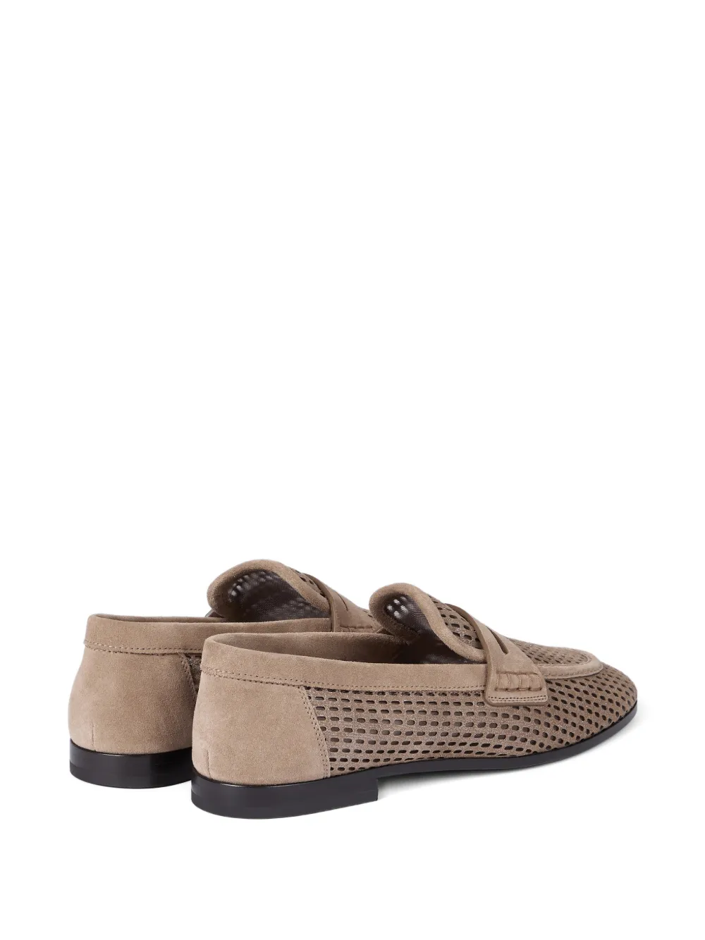 Brunello Cucinelli Leren loafers Beige
