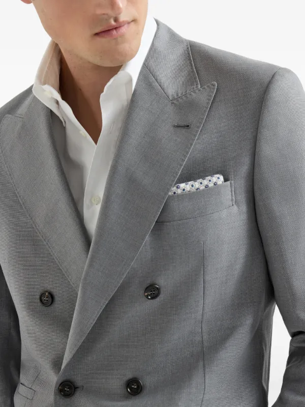Brunello Cucinelli virgin-wool And Silk Lightweight Hopsack one