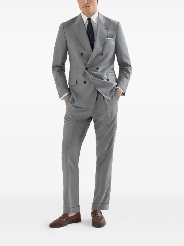 Brunello Cucinelli virgin-wool And Silk Lightweight Hopsack one