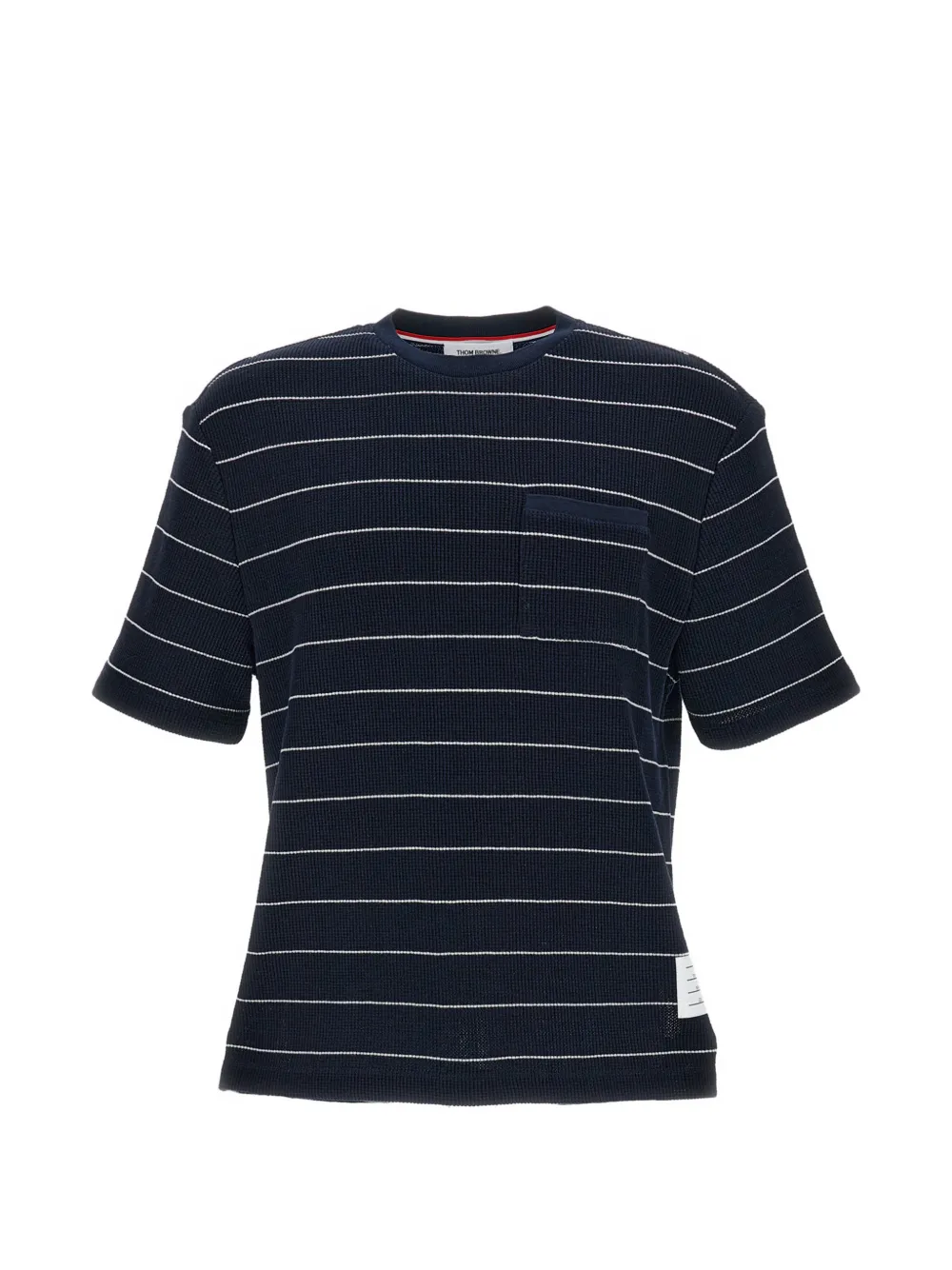 Thom Browne striped T-shirt - Blu