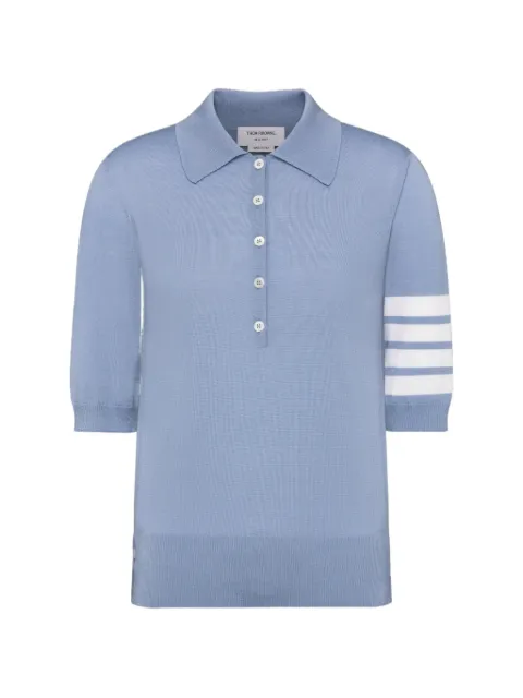Thom Browne Poloshirt mit Streifendetail