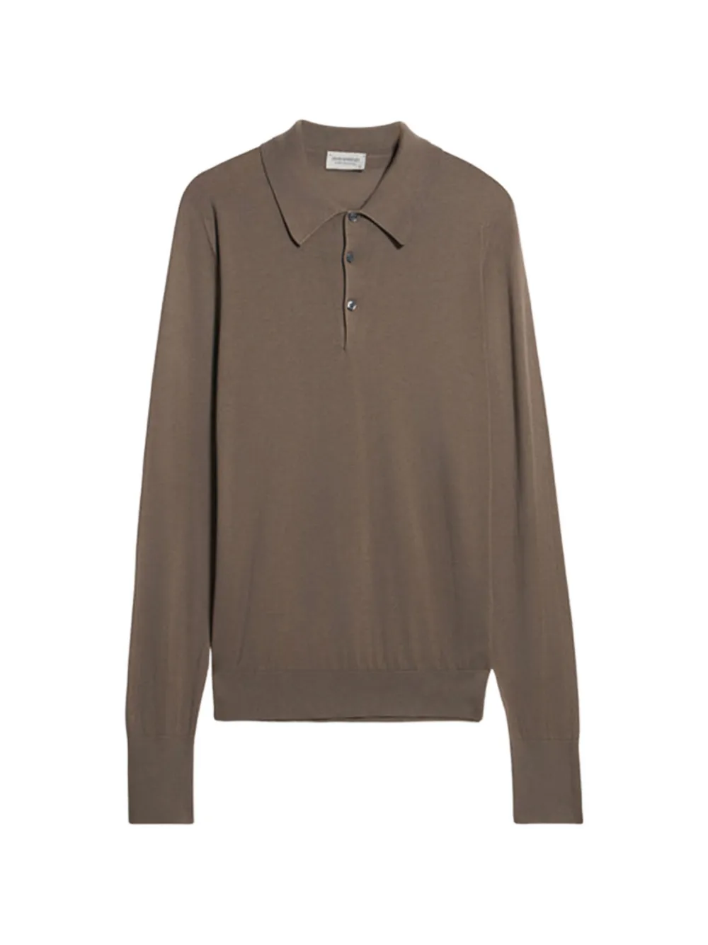 Fortela Finchley buttoned polo shirt - Marrone