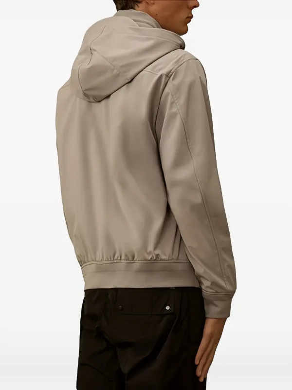 C.P. Company C.P. Shell-R Hidden Hood Lens Jacket | Neutrals