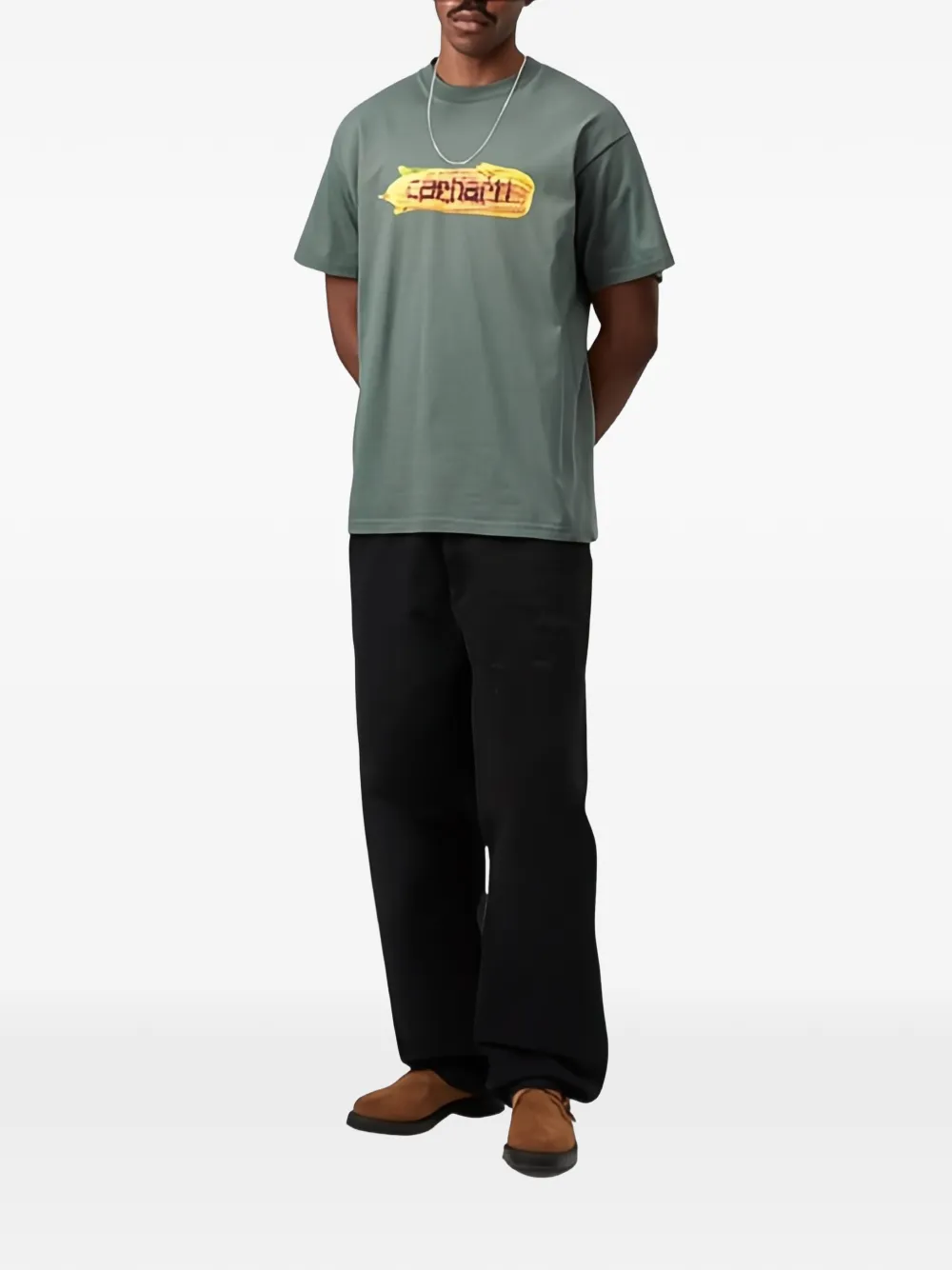 Carhartt WIP Hot Cob T-shirt Groen
