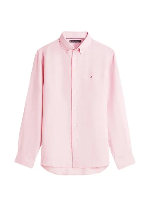 Tommy Hilfiger camisa teñida con botones