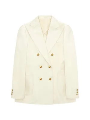 Palm Angels double-breasted Blazer | Neutrals | FARFETCH