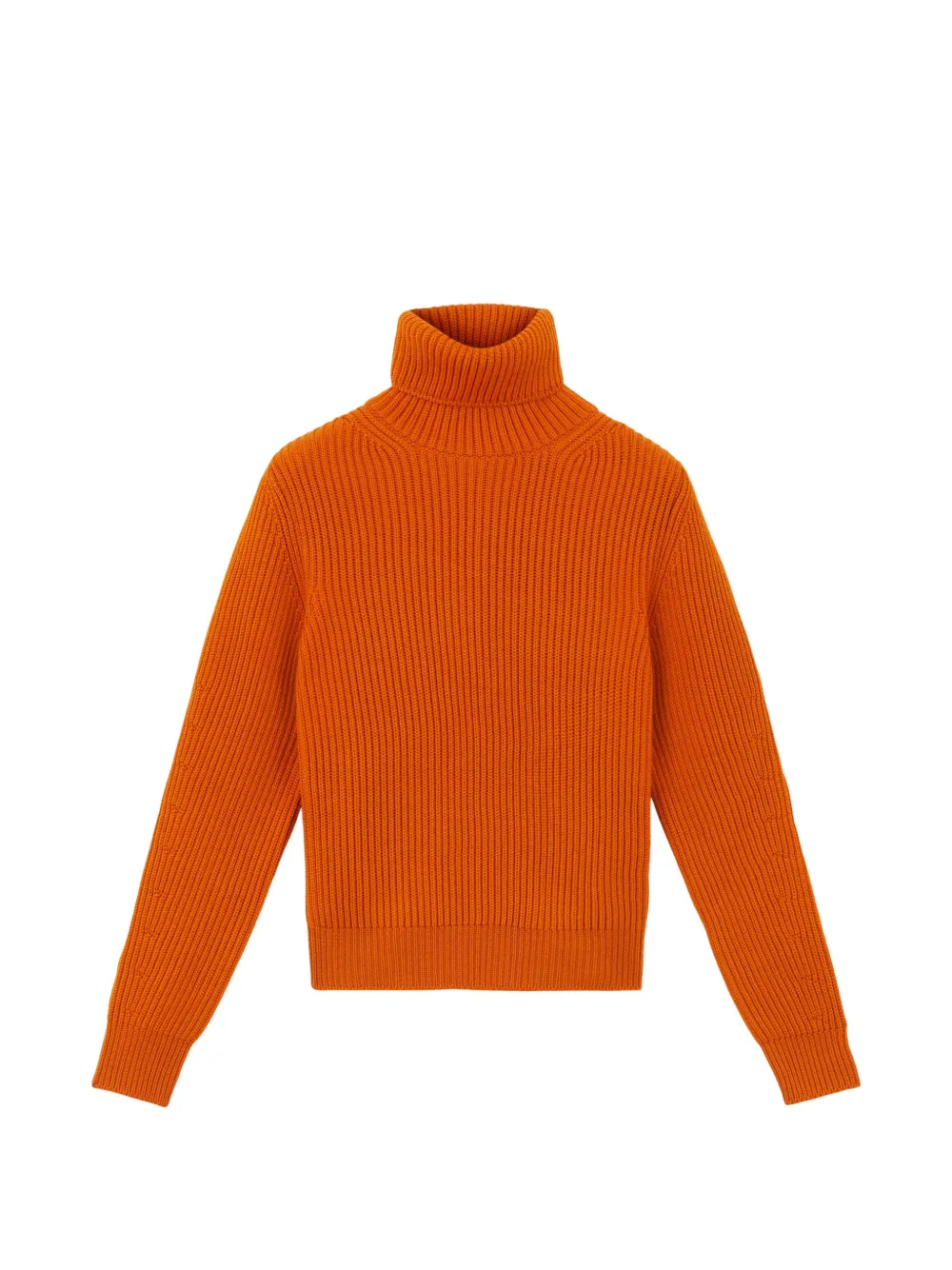 Fortela Leona ribbed turtleneck knitwear - Arancione