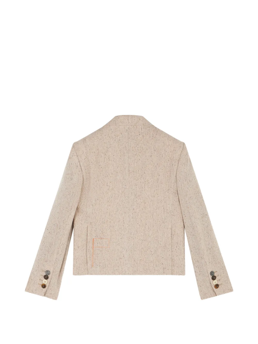  Fortela Welt-pocket Single-breasted Blazer - Neutrals 