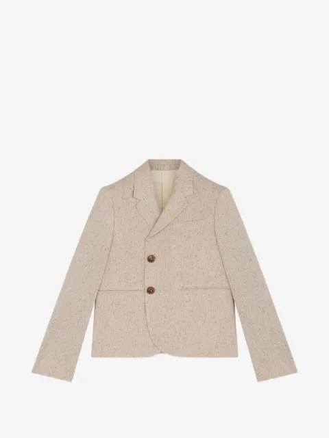 Fortela blazer con botones y bolsillo