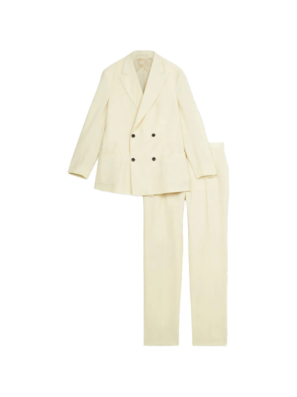 Fortela Marcello double-breasted suit - Toni neutri