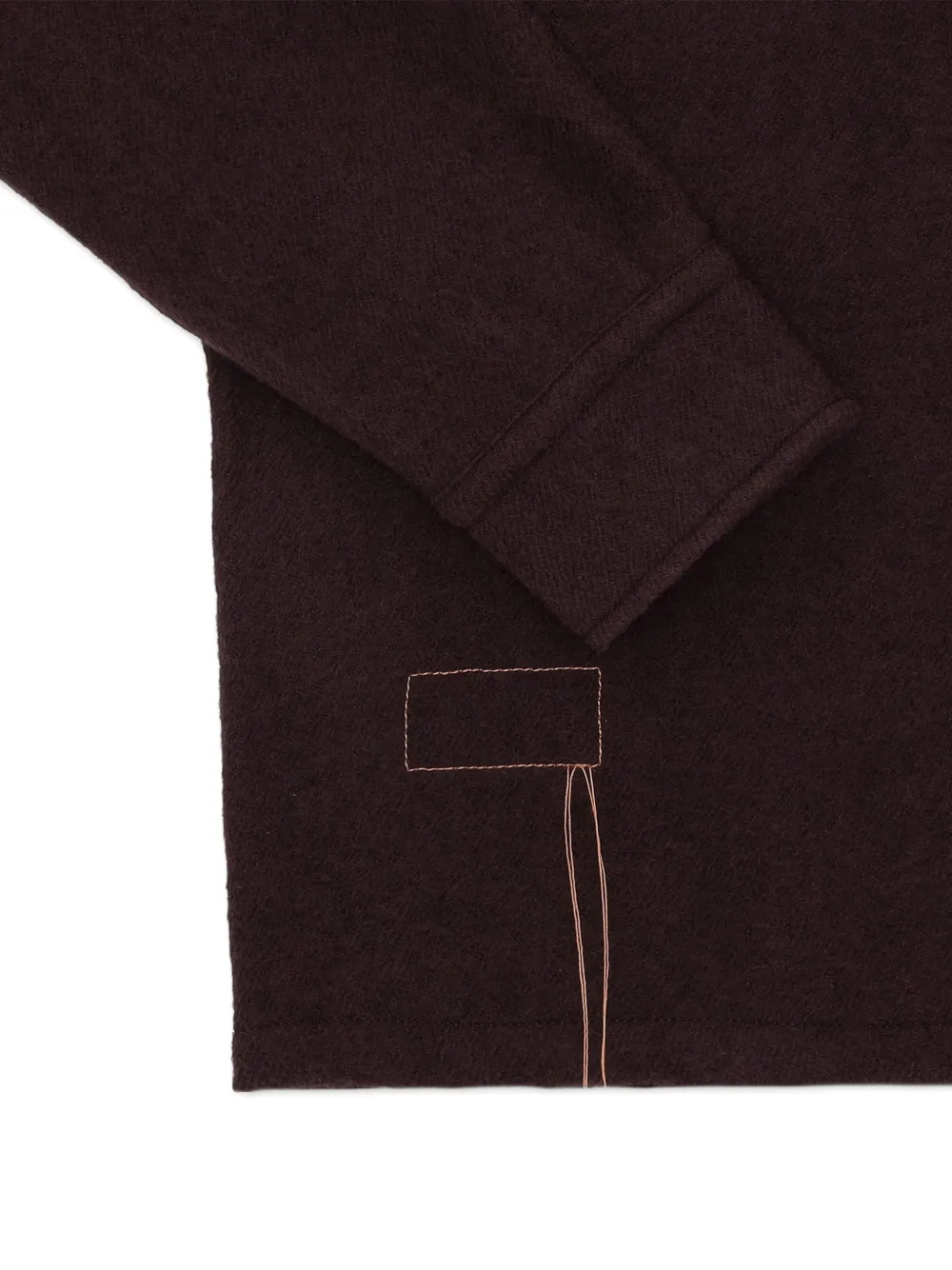 Fortela Pepper scheerwol shirtjack Rood