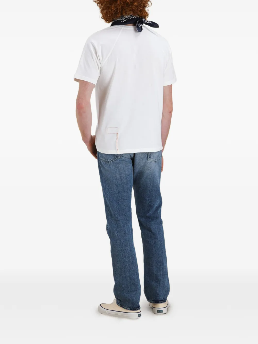 Fortela Vermont T-shirt met raglan mouwen Wit