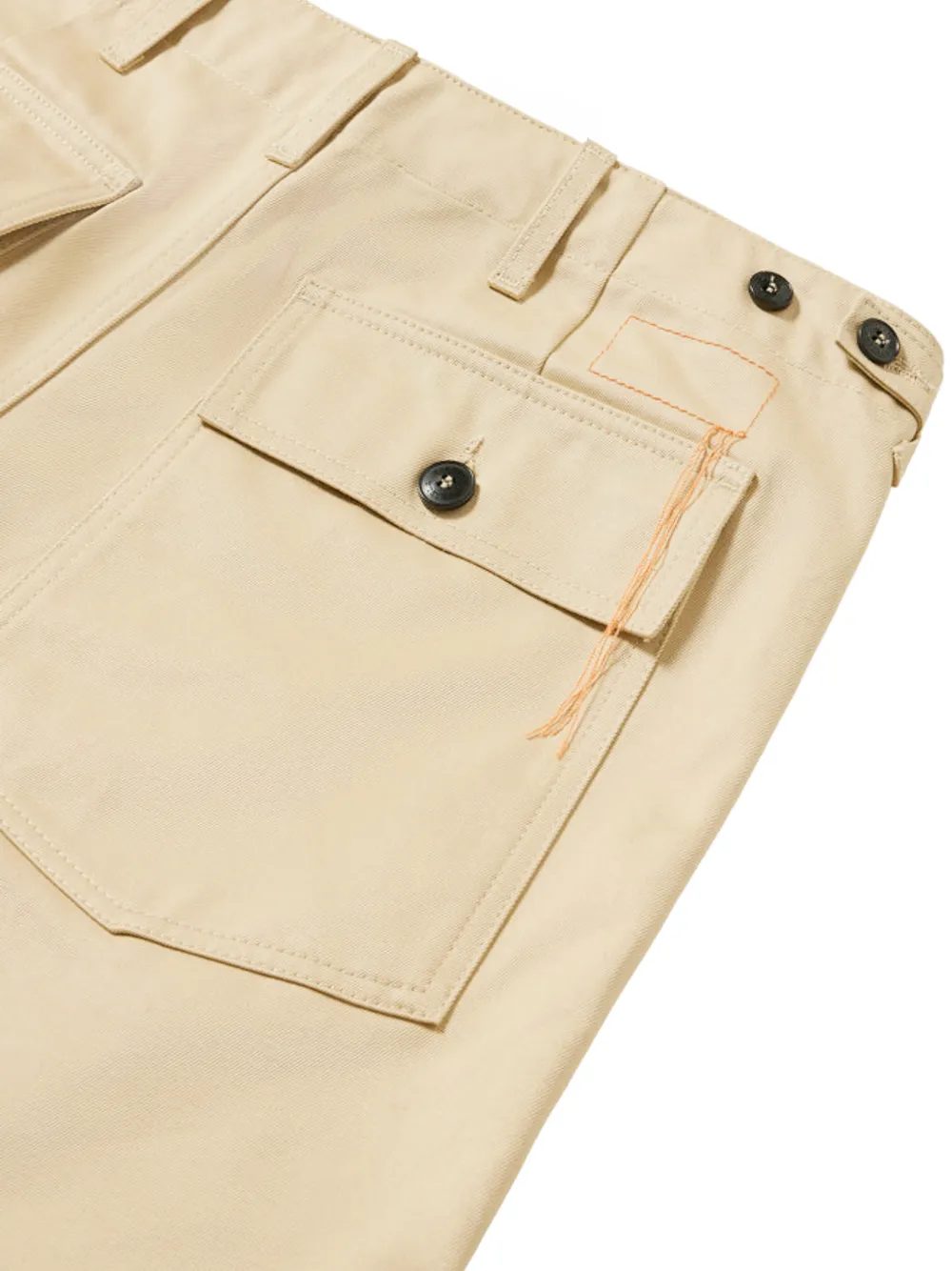 Fortela Newfatigue broek met opgestikte zak Beige