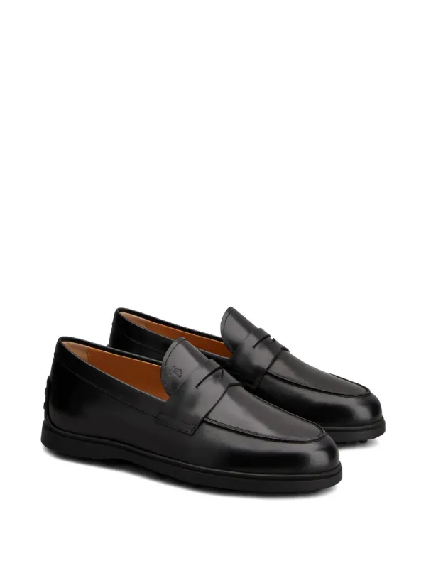 Tod's ペニーローファー | ブラック | FARFETCH JP