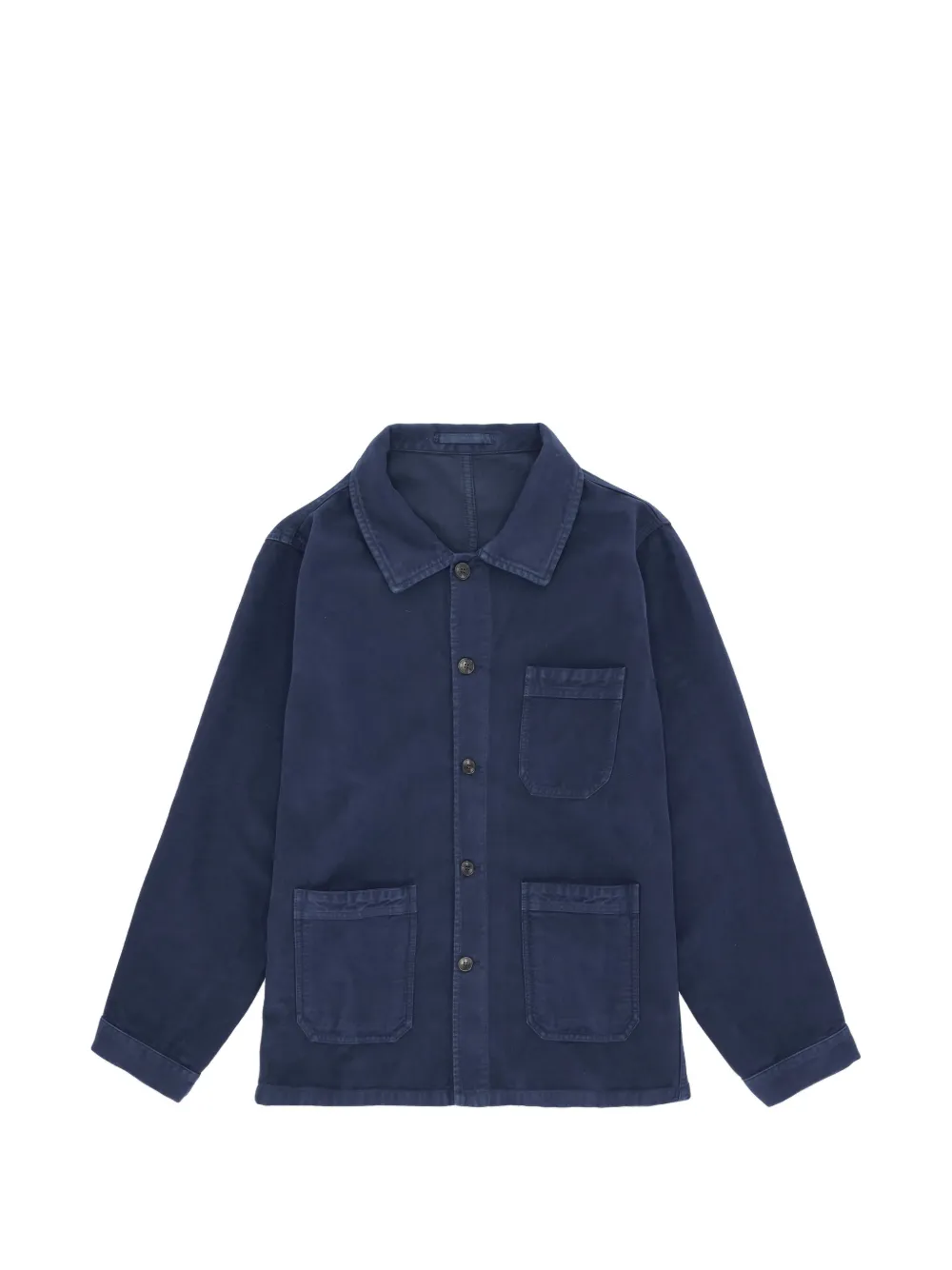 Fortela patch-pocket buttoned jacket | Blue | Image 1