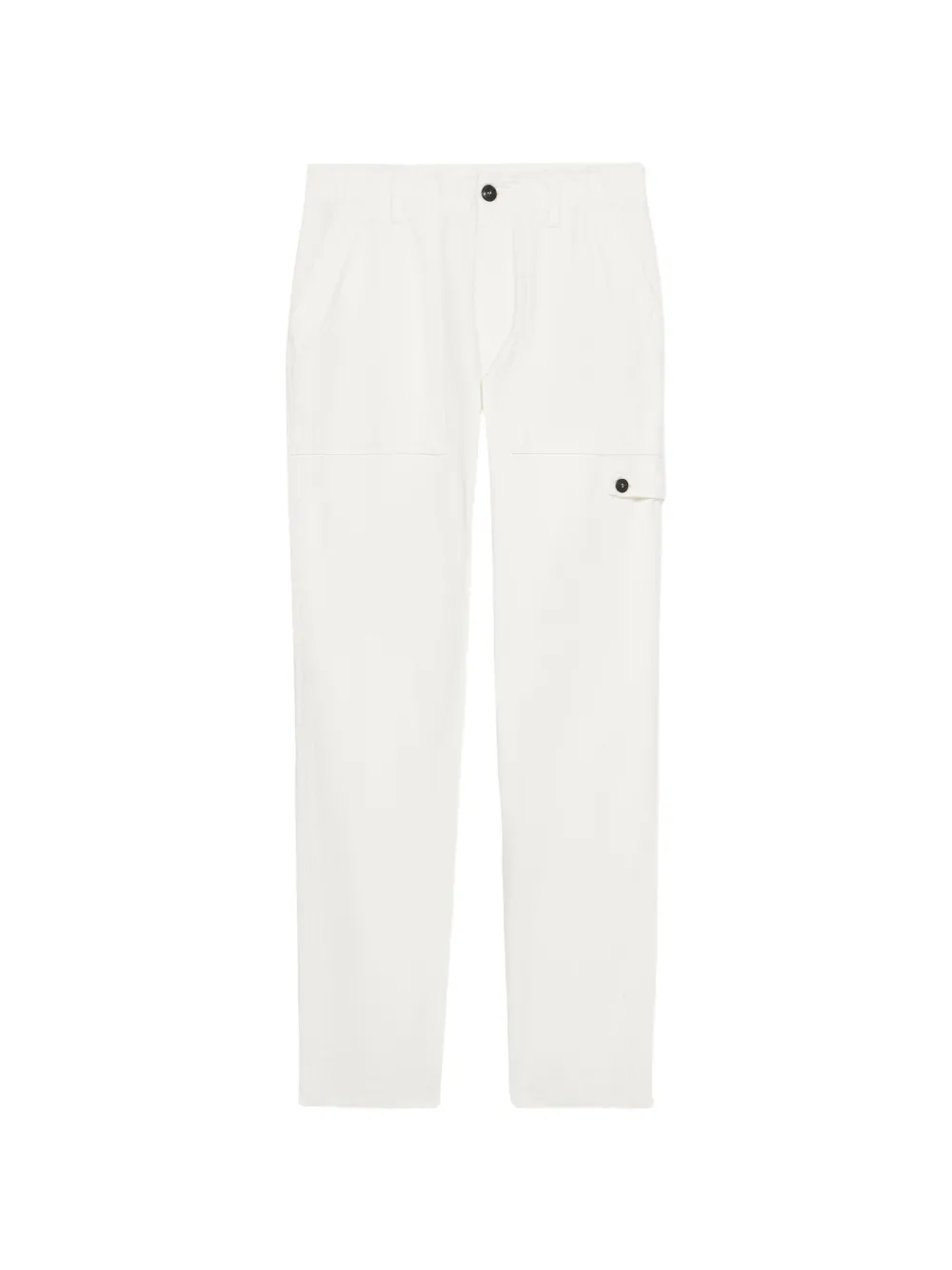 Fortela buttoned pocket trousers - Bianco