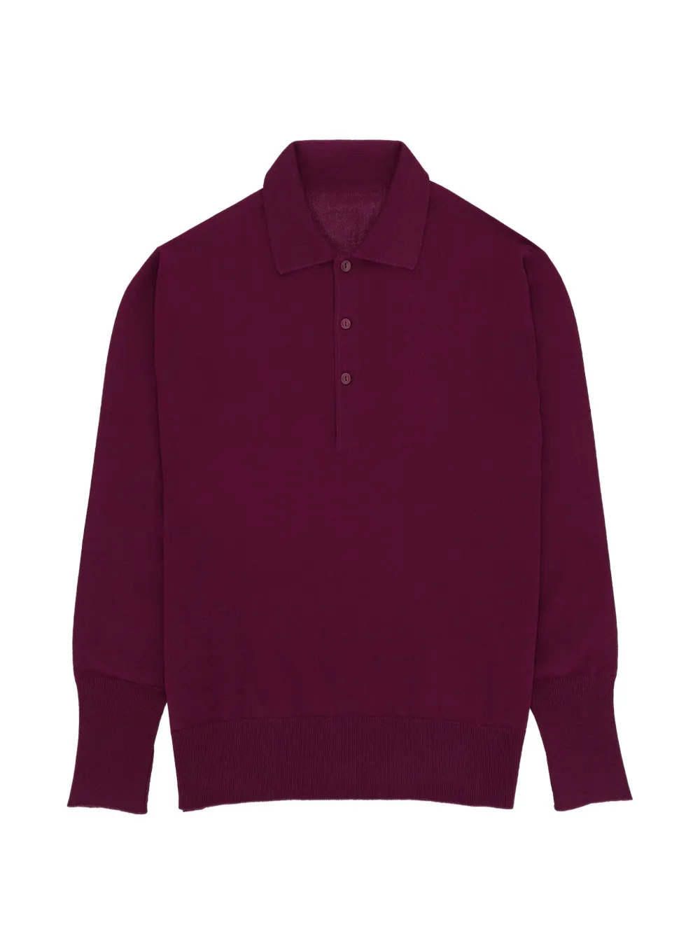 Fortela Kenneth long-sleeve polo shirt - Viola