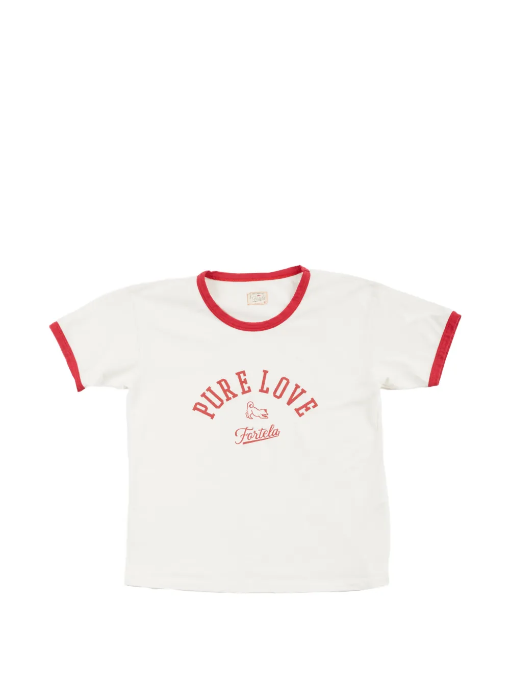 Fortela printed T-shirt - Bianco