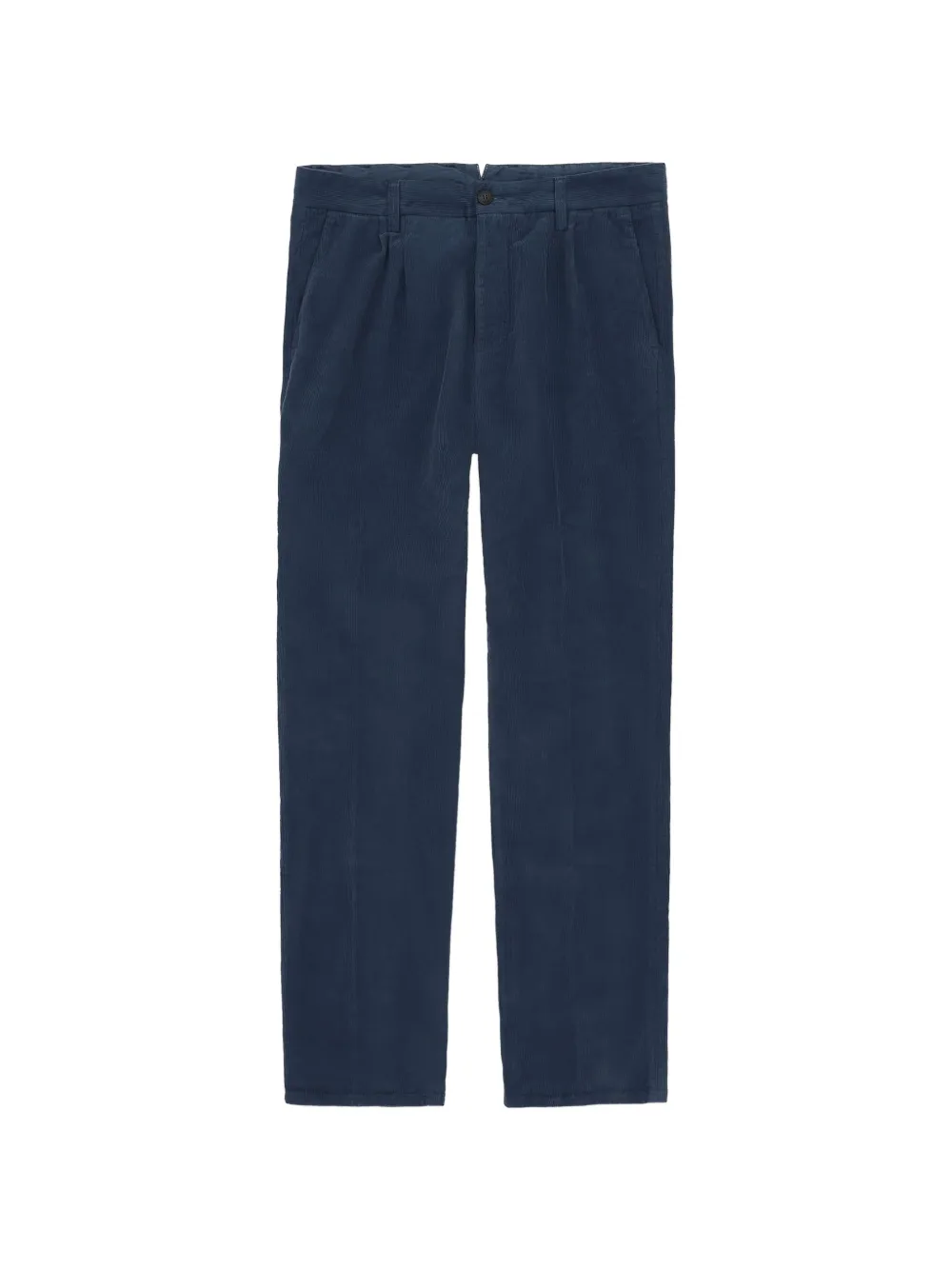 Fortela corduroy welt-pocket trousers - Blu