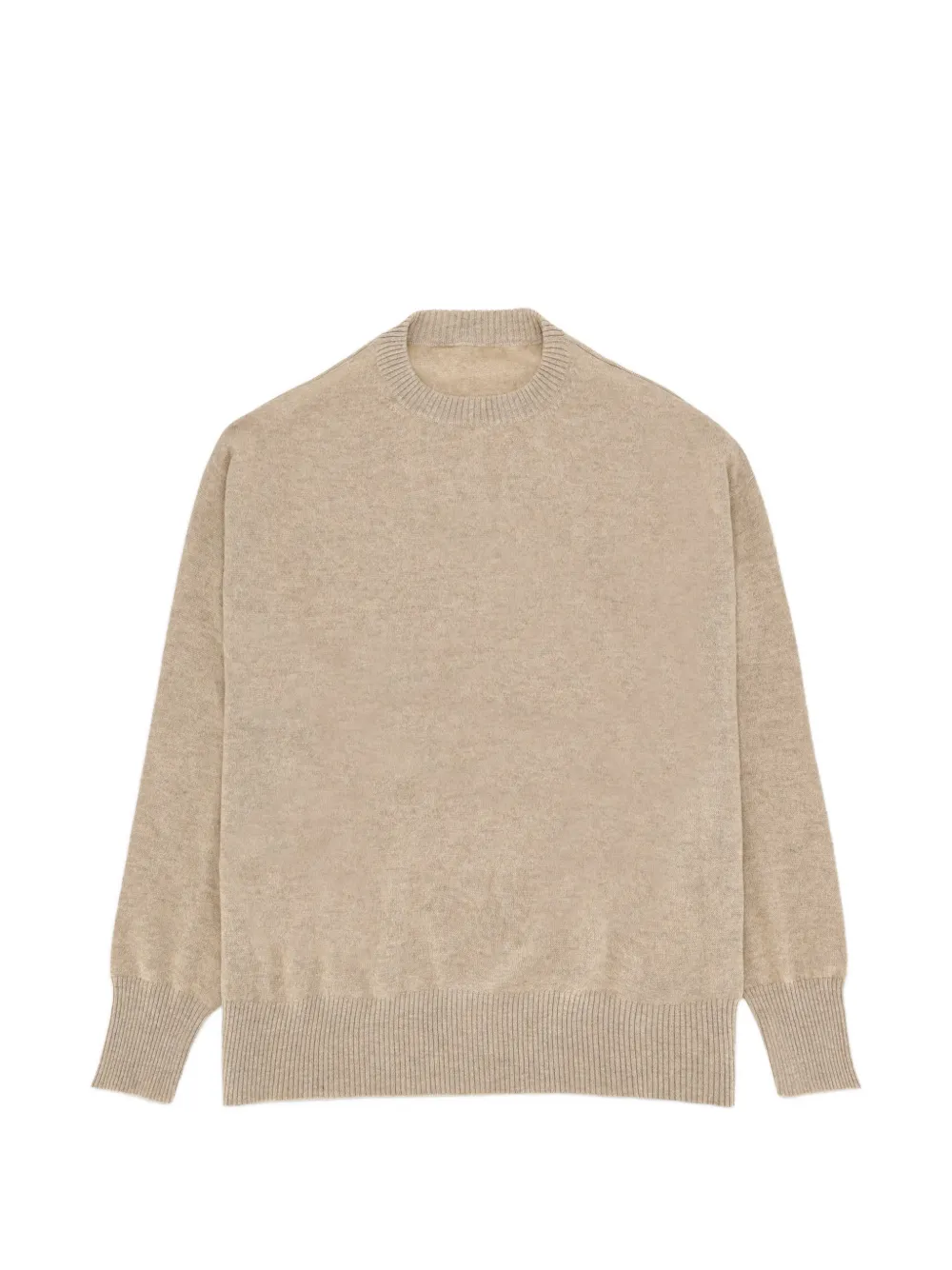 Fortela Dora crew-neck cashmere sweater - Toni neutri