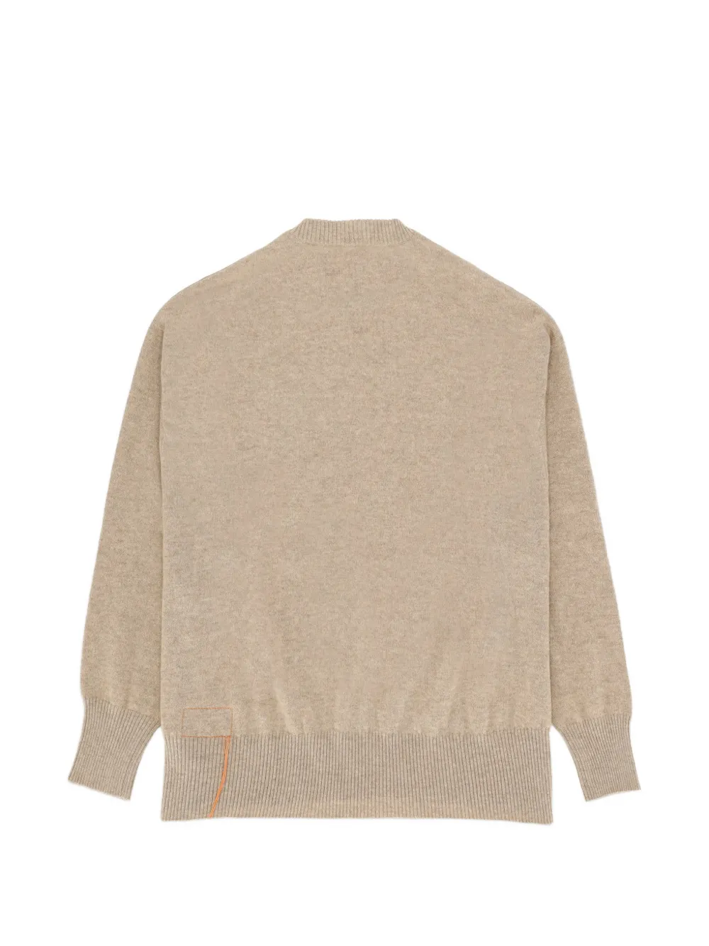 Fortela Dora Crew-neck Cashmere Sweater in Neutrals, view 2