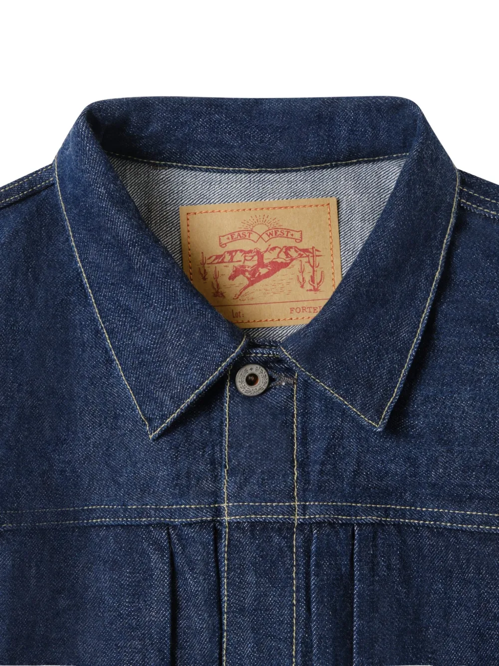  Fortela Buddy Pocket Denim Jacket - Blue 