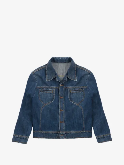 Fortela Whitneyj button-fastening denim jacket
