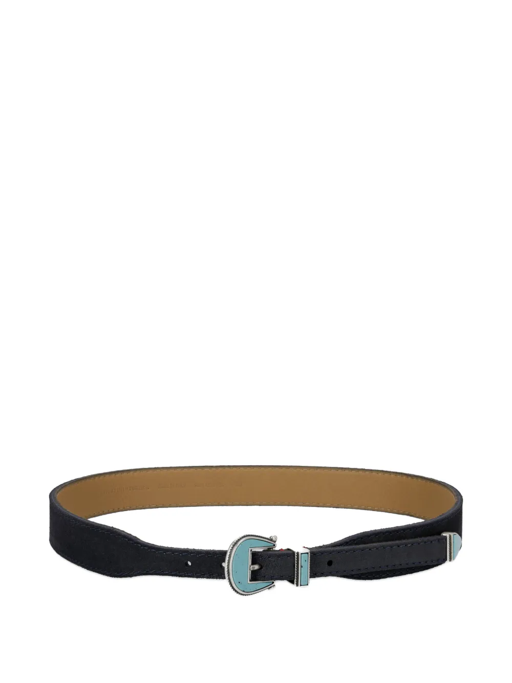 Fortela Houston leather belt - Blu