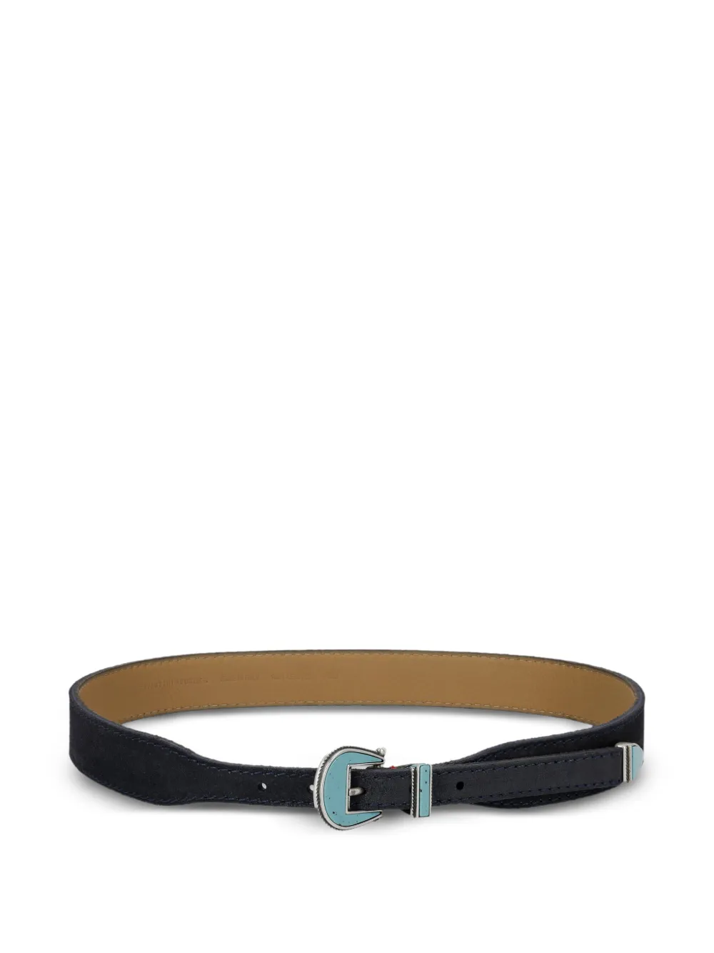 Fortela Houston leather belt - Blu