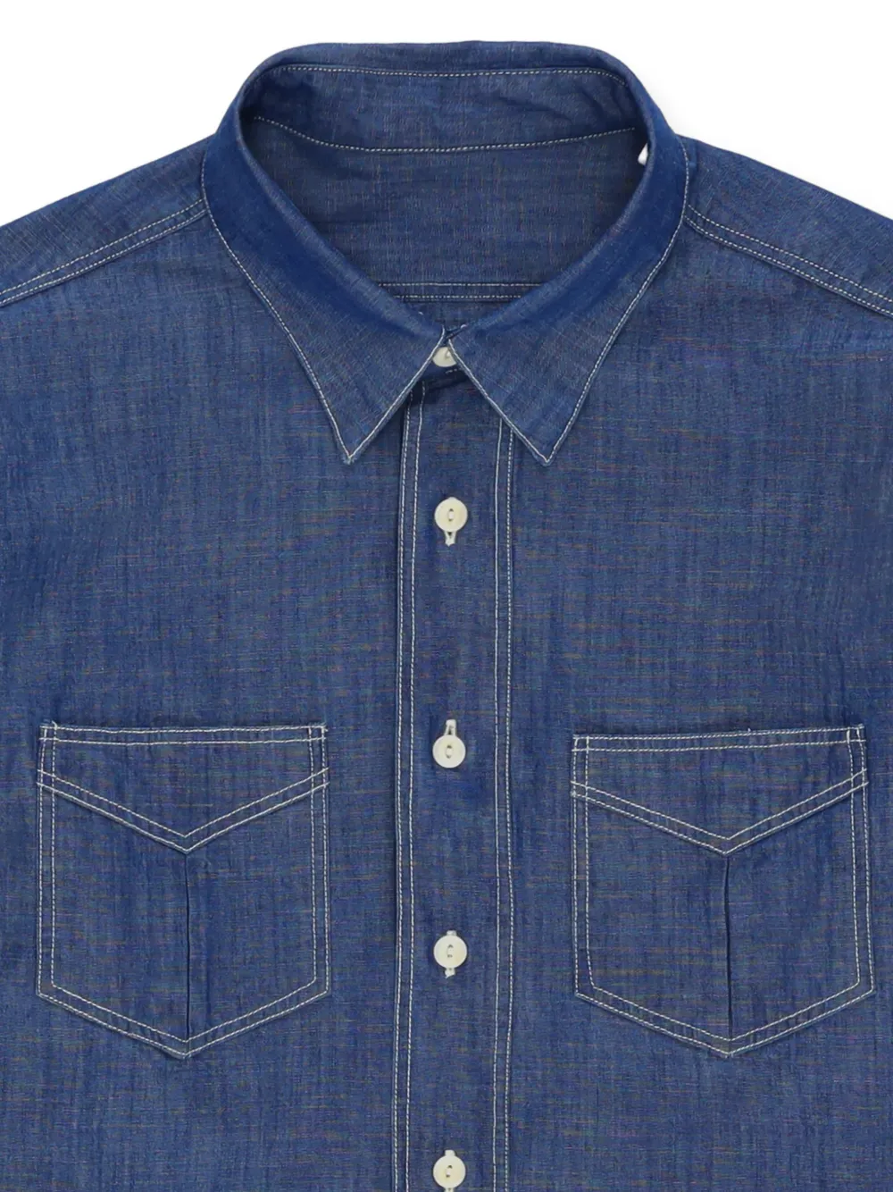 Fortela Osumi chambray overhemd Blauw