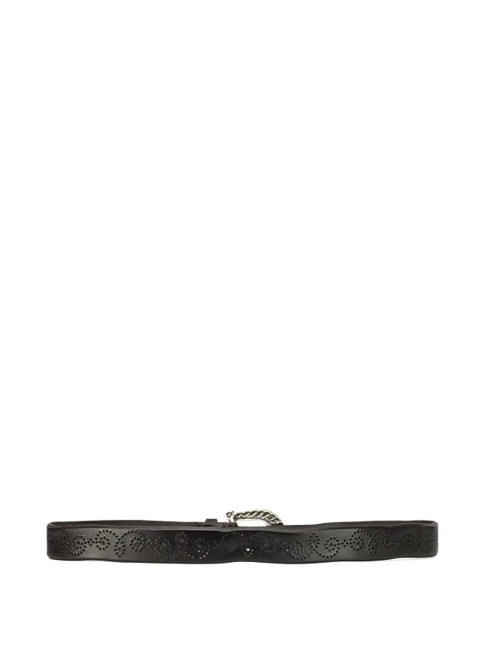  Fortela Carson Leather Belt - Brown 