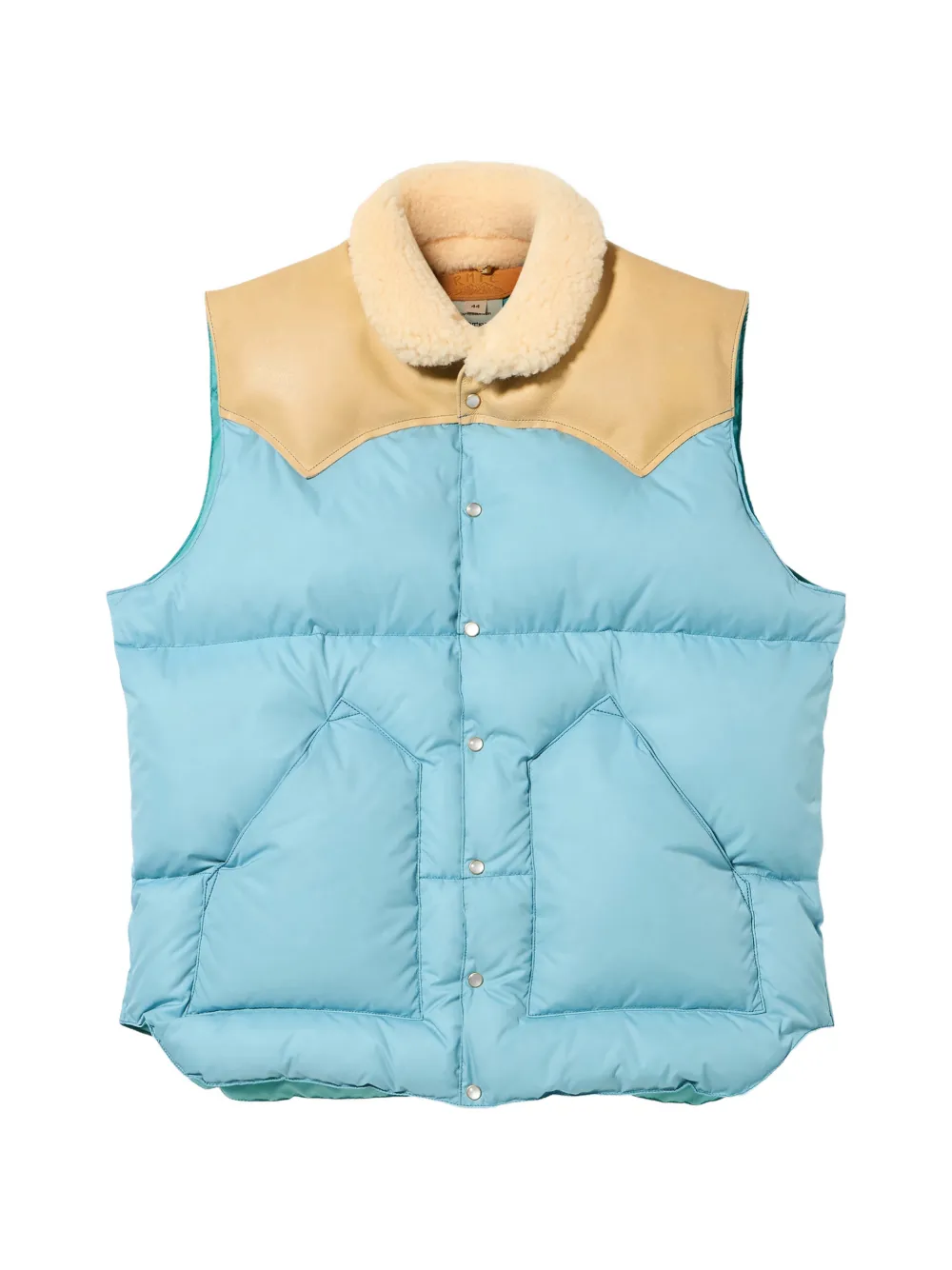 Fortela x Rocky Mountain Featherbed pocket vest - Blu