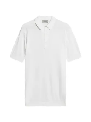 Jil Sander ニットポロシャツ | ホワイト | FARFETCH JP