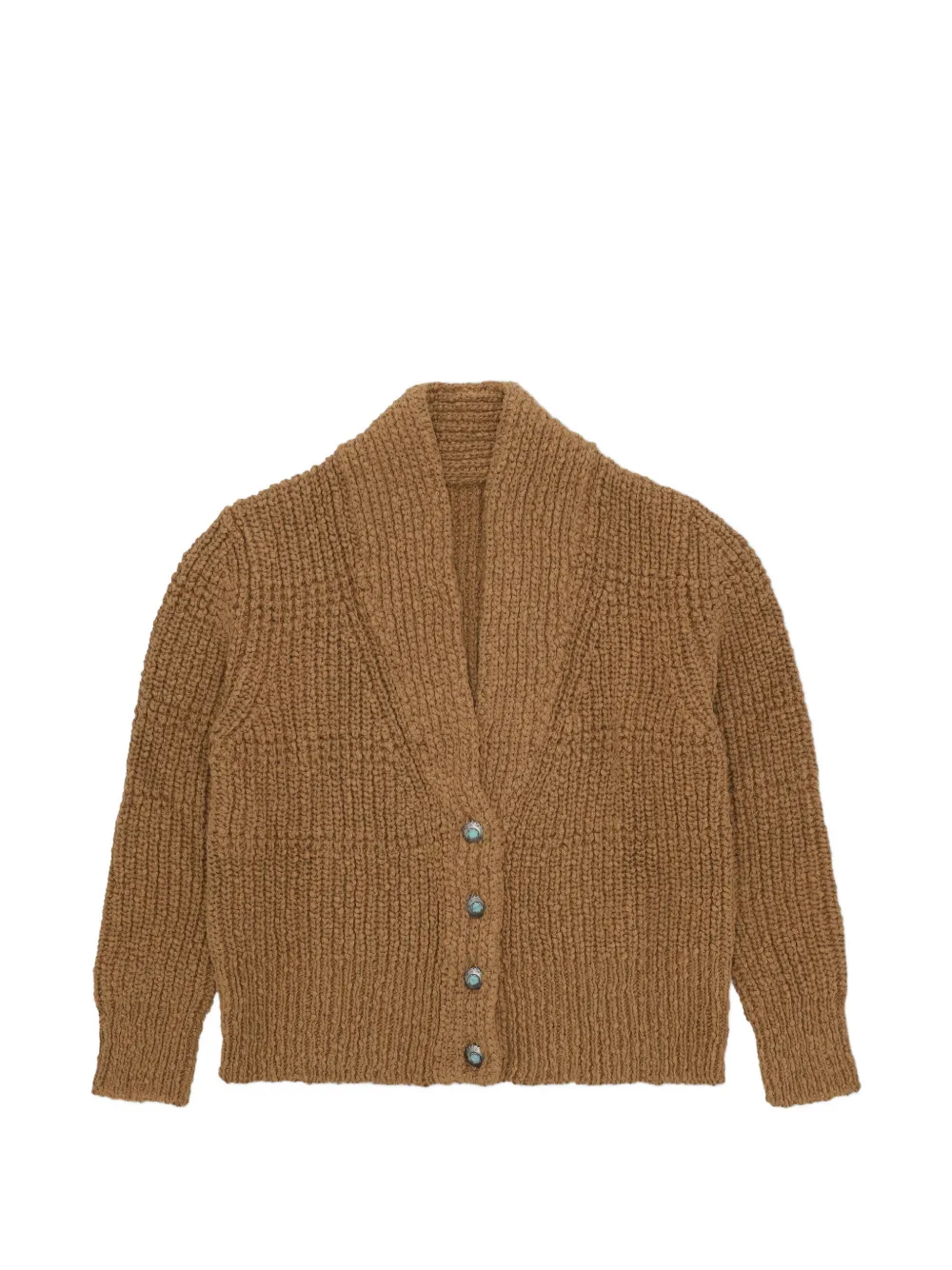 Fortela Lola button cardigan - Marrone