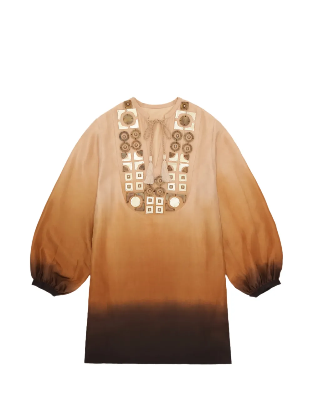 Fortela Andrea mini dress - Toni neutri